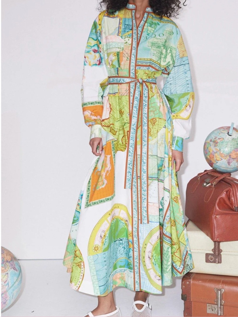 Alemais Atlas Shirtdress - Picture 2 of 11